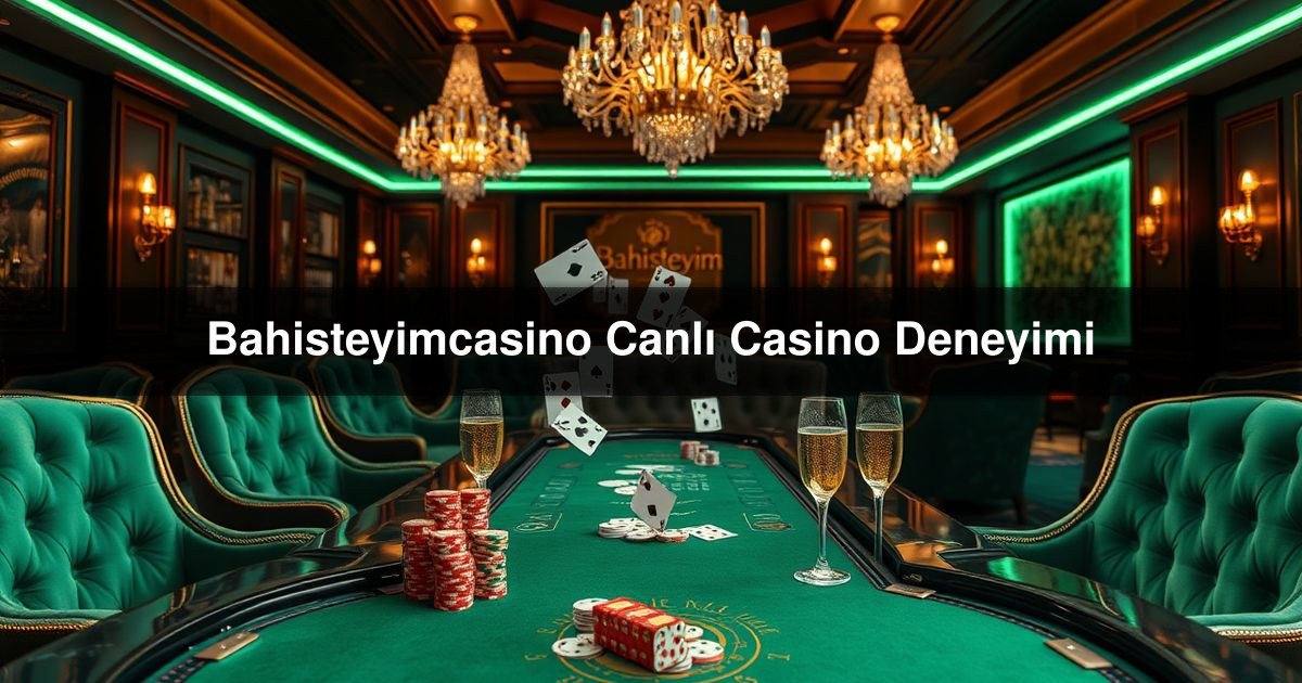 Bahisteyimcasino Canlı